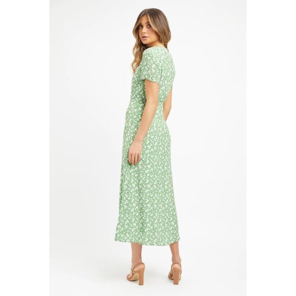 BNWT Kookai Becky Short Sleeve Midi Dress Size 36 / AU 8 - Picture 3 of 12